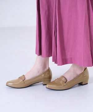 ポインテッドトゥレインパンプス/R-1016