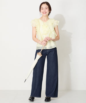 ビットモチーフPVCレインローファー/R-1021