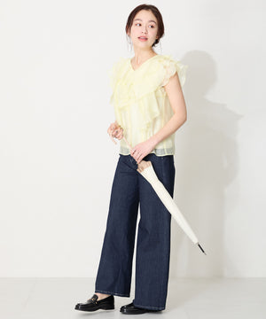 【新色追加】ビットモチーフPVCレインローファー/R-1021