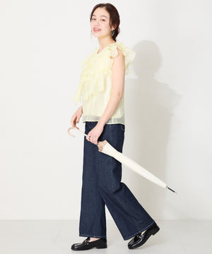 【新色追加】ビットモチーフPVCレインローファー/R-1021