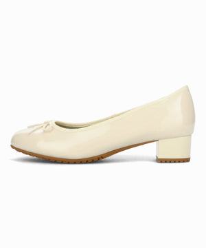 ラウンドトゥヒールレインパンプス/R-1023