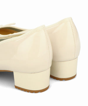 ラウンドトゥヒールレインパンプス/R-1023