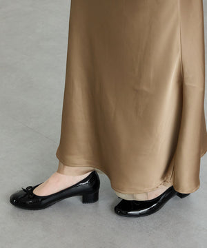 ラウンドトゥヒールレインパンプス/R-1023