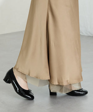 ラウンドトゥヒールレインパンプス/R-1023