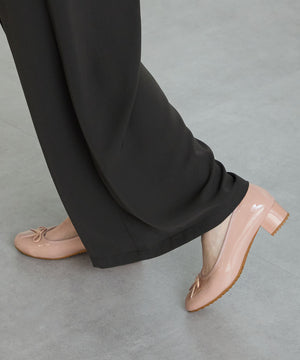 ラウンドトゥヒールレインパンプス/R-1023