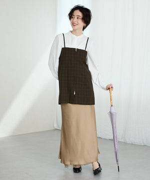 ラウンドトゥヒールレインパンプス/R-1023