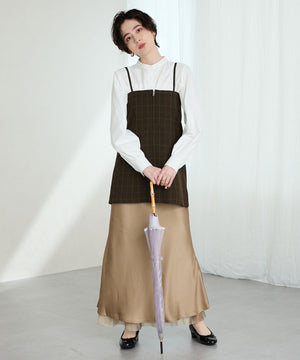 ラウンドトゥヒールレインパンプス/R-1023