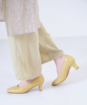 【WEB限定】【跳べるパンプス】スクエアトゥヒール/跳べるパンプスシリーズ累計150万足突破/R-3204