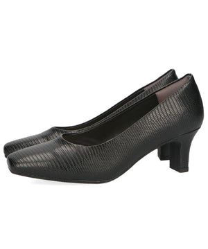 【WEB限定】【跳べるパンプス】スクエアトゥヒール/跳べるパンプスシリーズ累計150万足突破/R-3204