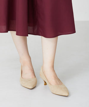 【跳べるパンプス】メタリックラインヒール/跳べるパンプスシリーズ累計150万足突破/R-3206