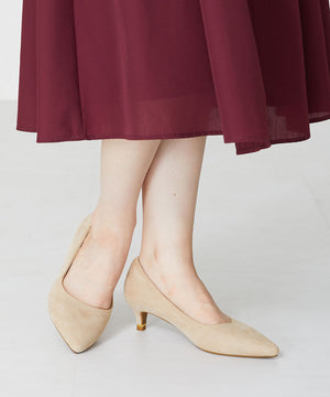 【跳べるパンプス】メタリックラインヒール/跳べるパンプスシリーズ累計150万足突破/R-3206