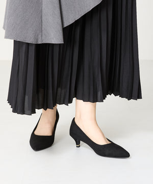 【跳べるパンプス】メタリックラインヒール/跳べるパンプスシリーズ累計150万足突破/R-3206