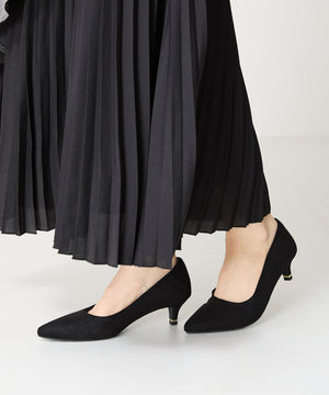 【跳べるパンプス】メタリックラインヒール/跳べるパンプスシリーズ累計150万足突破/R-3206