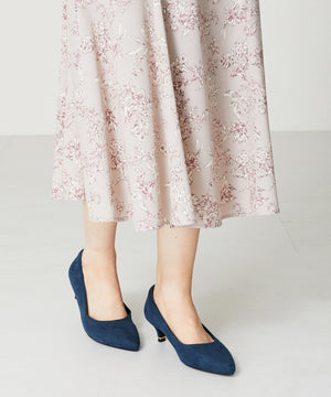 【跳べるパンプス】メタリックラインヒール/跳べるパンプスシリーズ累計150万足突破/R-3206