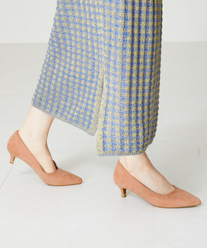 【跳べるパンプス】メタリックラインヒール/跳べるパンプスシリーズ累計150万足突破/R-3206