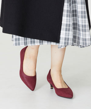 【跳べるパンプス】メタリックラインヒール/跳べるパンプスシリーズ累計150万足突破/R-3206