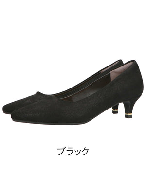 【跳べるパンプス】メタリックラインヒール/跳べるパンプスシリーズ累計150万足突破/R-3206