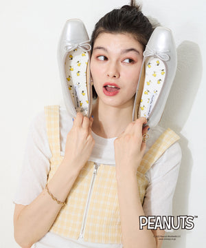 【跳べるパンプス】PEANUTSデザインバレエシューズ/跳べるパンプスシリーズ累計150万足突破/R-3208S