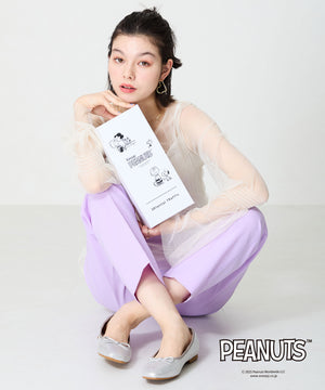 【跳べるパンプス】PEANUTSデザインバレエシューズ/跳べるパンプスシリーズ累計150万足突破/R-3208S