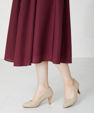 【跳べるパンプス】ラウンドトゥヒール/跳べるパンプスシリーズ累計150万足突破/R-3209