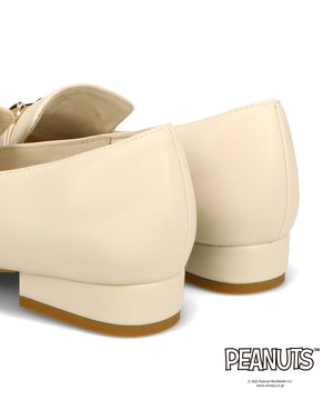 【跳べるパンプス】PEANUTSデザインビットモチーフローファー/跳べるパンプスシリーズ累計150万足突破/R-3210S