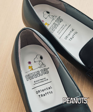 【跳べるパンプス】PEANUTSデザインビットモチーフローファー/跳べるパンプスシリーズ累計150万足突破/R-3210S