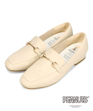 【跳べるパンプス】PEANUTSデザインビットモチーフローファー/跳べるパンプスシリーズ累計150万足突破/R-3210S