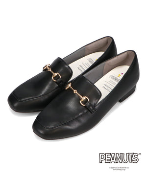 【跳べるパンプス】PEANUTSデザインビットモチーフローファー/跳べるパンプスシリーズ累計150万足突破/R-3210S