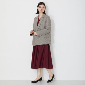 【跳べるパンプス】アーモンドトゥミドルヒール/跳べるパンプスシリーズ累計150万足突破/R-3213