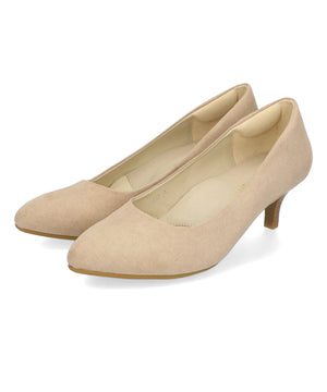 【跳べるパンプス】アーモンドトゥミドルヒール/跳べるパンプスシリーズ累計150万足突破/R-3213