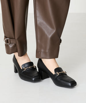 【跳べるパンプス】ビットヒールローファー/跳べるパンプスシリーズ累計150万足突破/R-3214