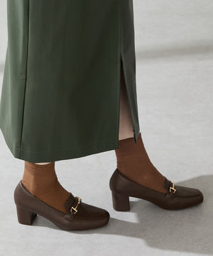 【跳べるパンプス】ビットヒールローファー/跳べるパンプスシリーズ累計150万足突破/R-3214