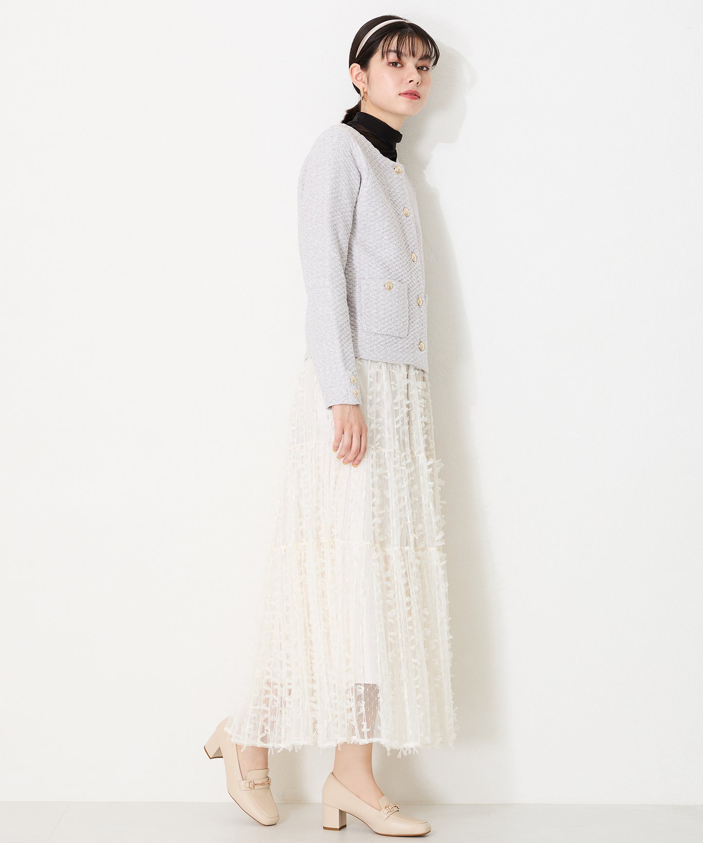 【跳べるパンプス】ビットヒールローファー/跳べるパンプスシリーズ累計150万足突破/R-3214