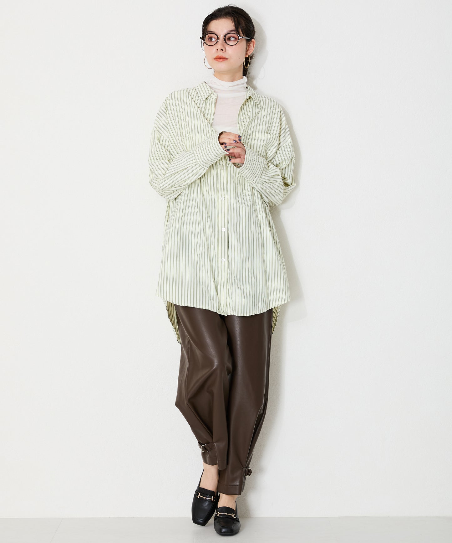 【跳べるパンプス】ビットヒールローファー/跳べるパンプスシリーズ累計150万足突破/R-3214