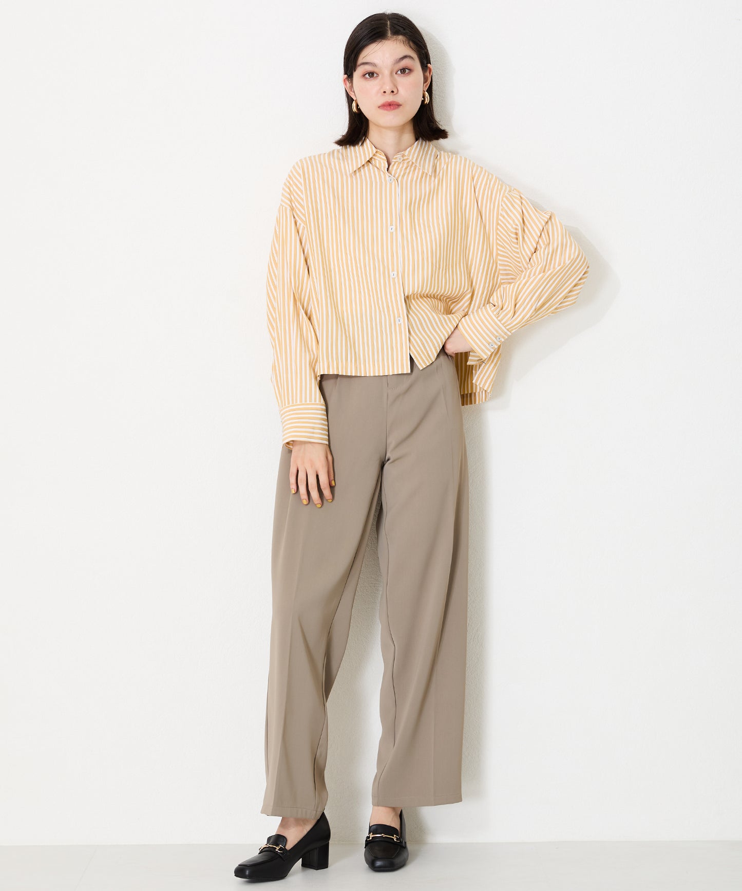 【跳べるパンプス】ビットヒールローファー/跳べるパンプスシリーズ累計150万足突破/R-3214