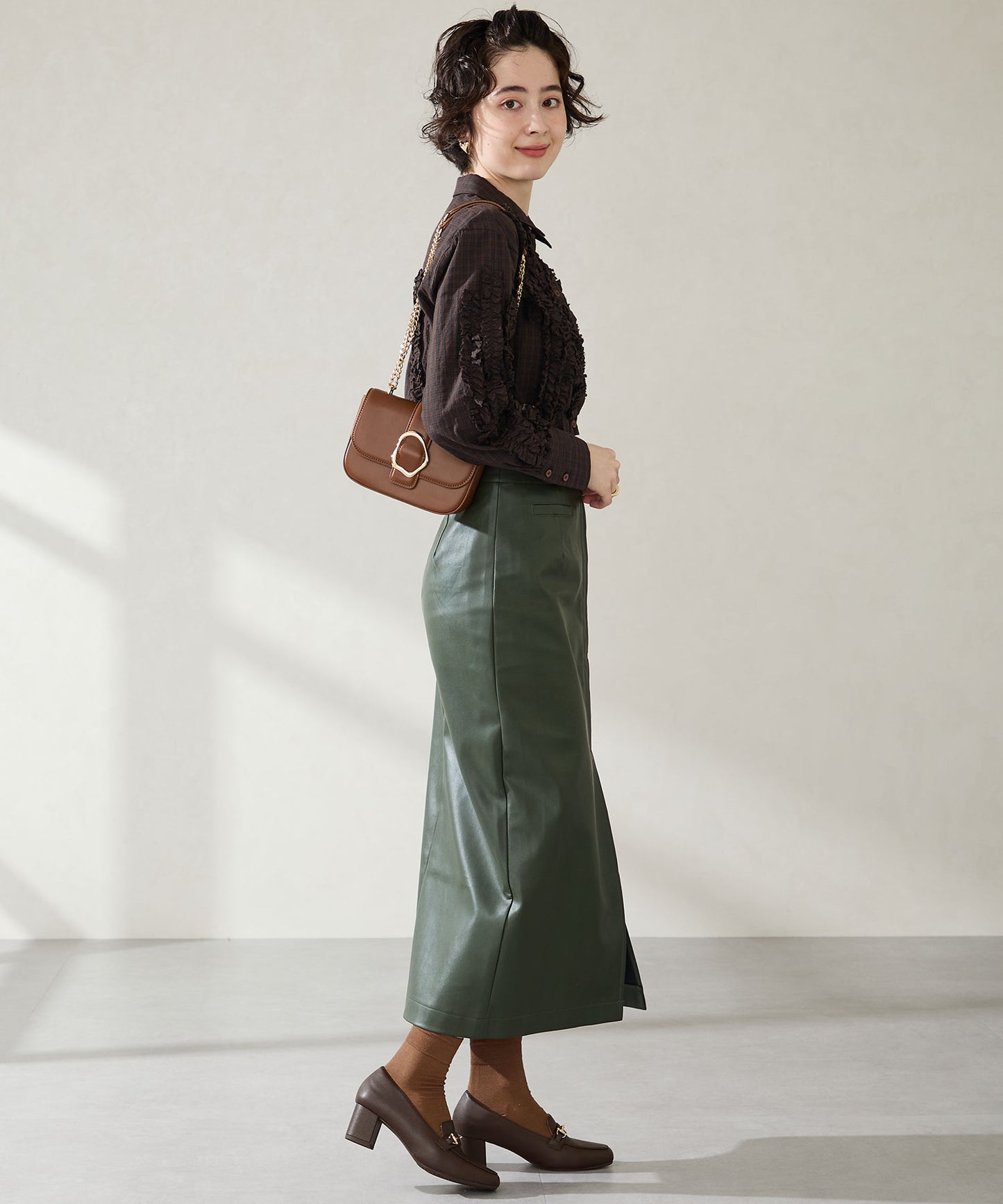 【跳べるパンプス】ビットヒールローファー/跳べるパンプスシリーズ累計150万足突破/R-3214