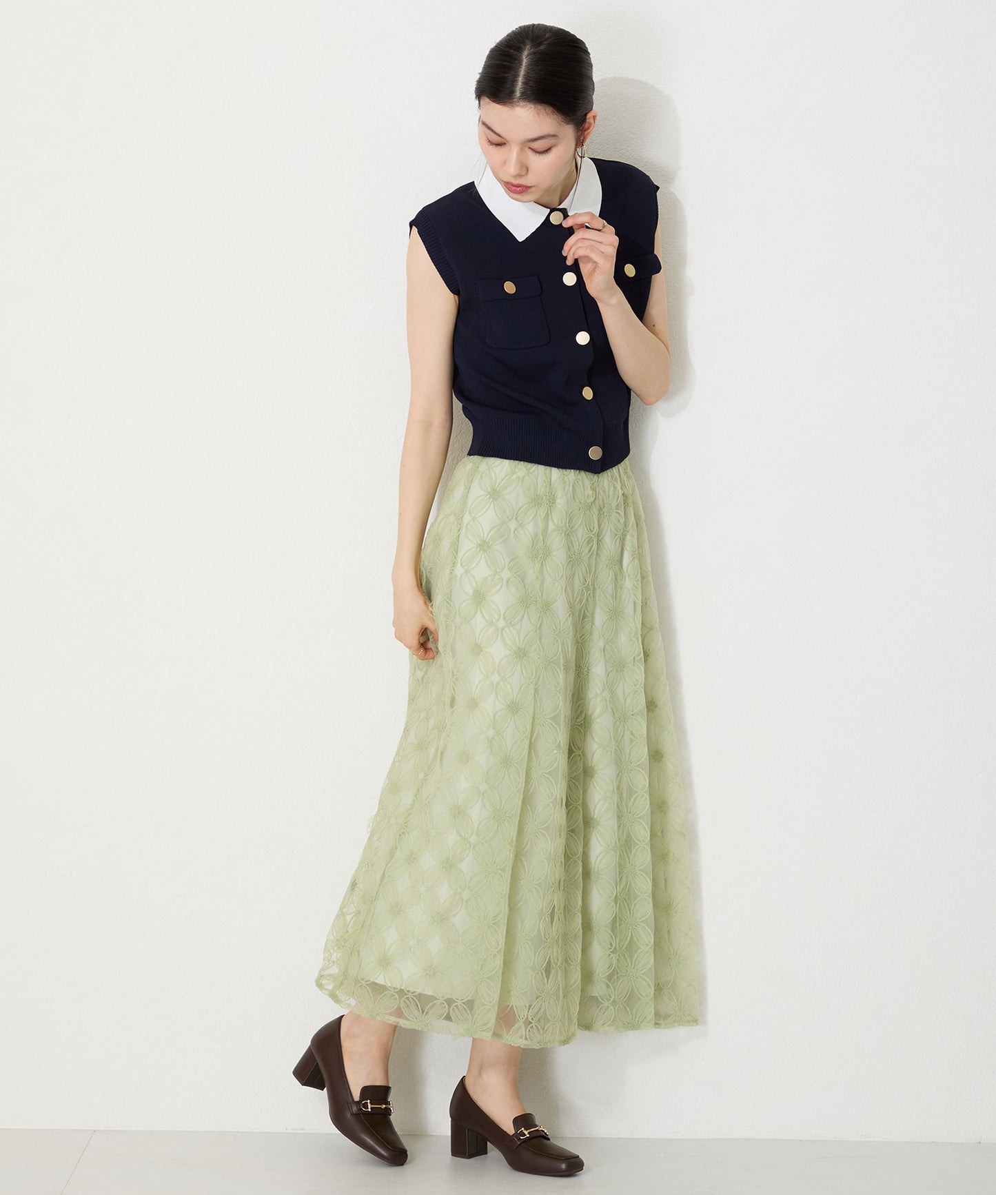 【跳べるパンプス】ビットヒールローファー/跳べるパンプスシリーズ累計150万足突破/R-3214