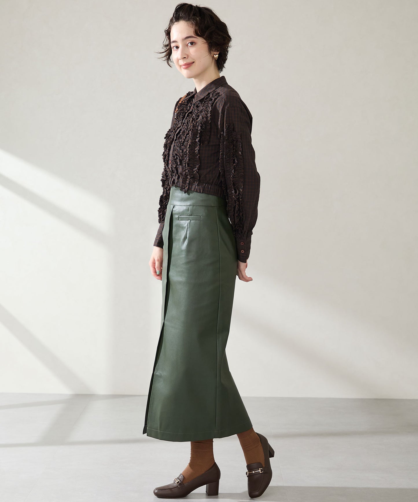 【跳べるパンプス】ビットヒールローファー/跳べるパンプスシリーズ累計150万足突破/R-3214