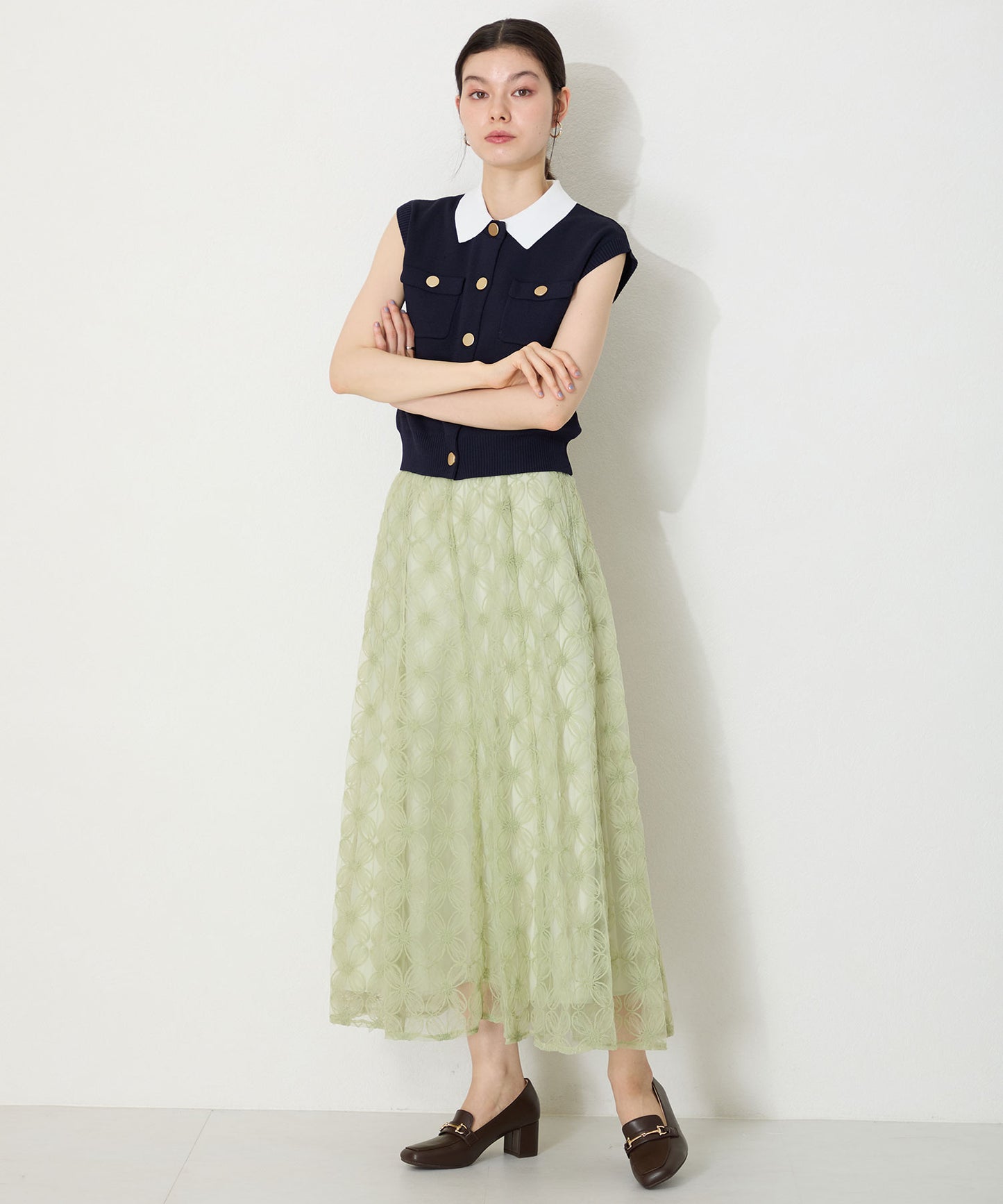 【跳べるパンプス】ビットヒールローファー/跳べるパンプスシリーズ累計150万足突破/R-3214