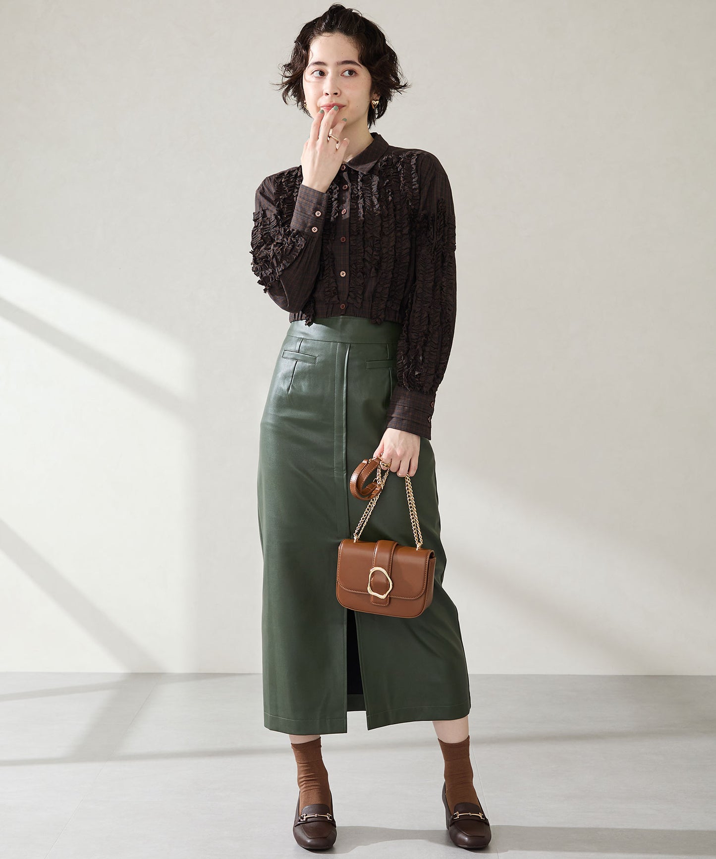 【跳べるパンプス】ビットヒールローファー/跳べるパンプスシリーズ累計150万足突破/R-3214