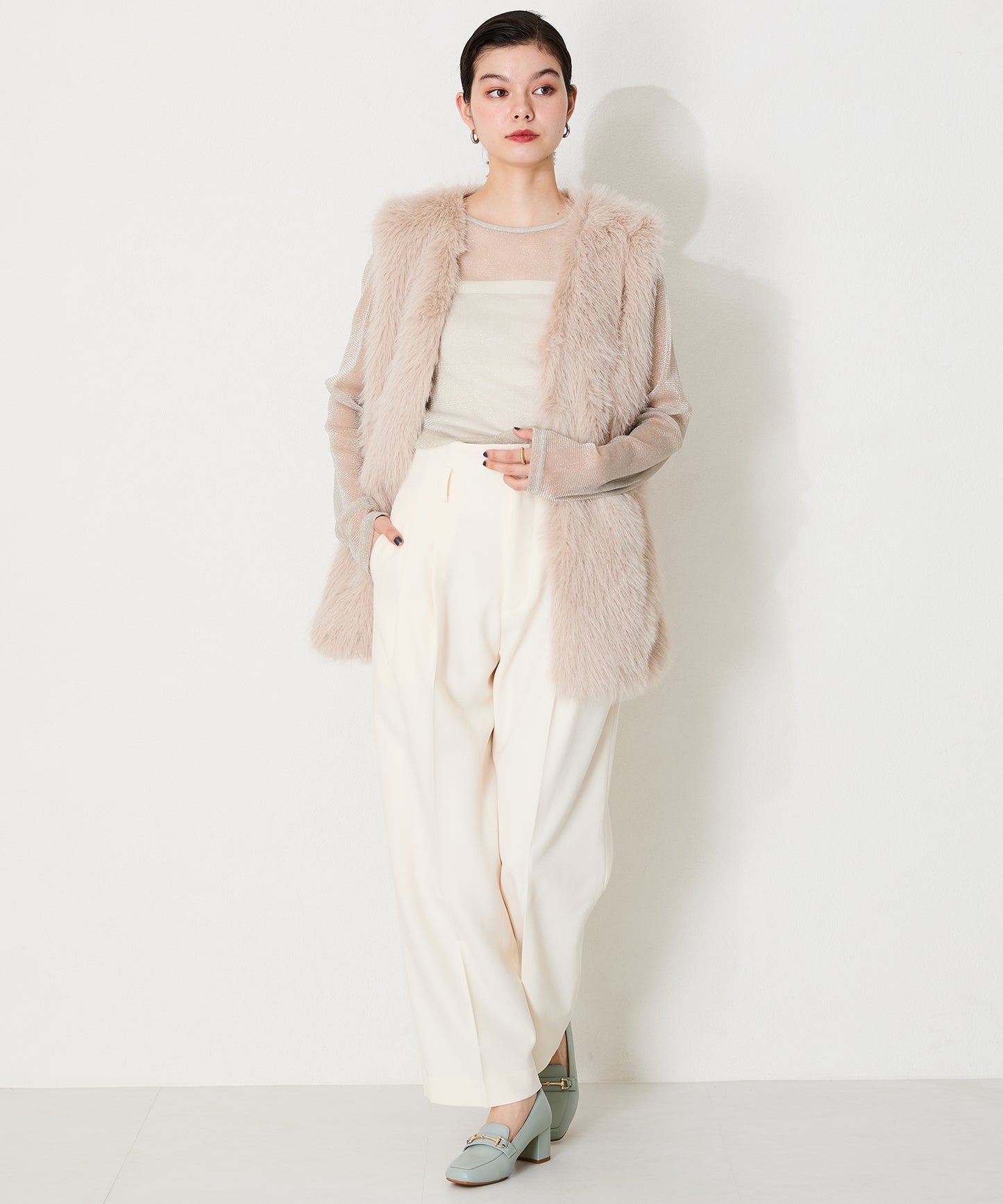 【跳べるパンプス】ビットヒールローファー/跳べるパンプスシリーズ累計150万足突破/R-3214