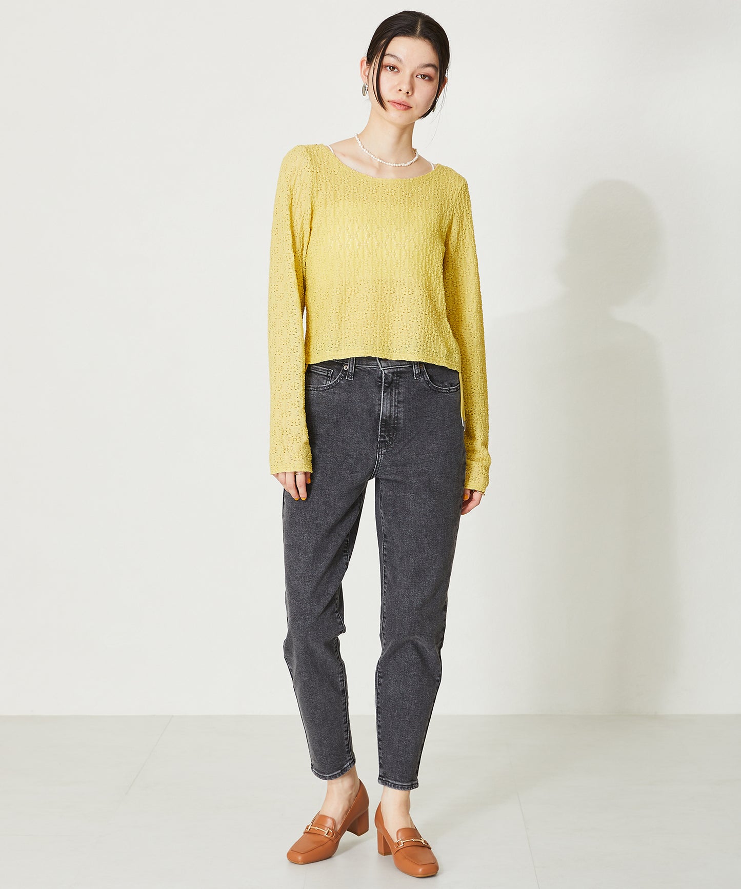 【跳べるパンプス】ビットヒールローファー/跳べるパンプスシリーズ累計150万足突破/R-3214