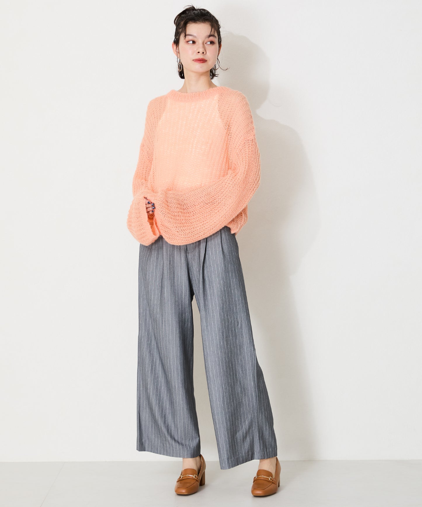 【跳べるパンプス】ビットヒールローファー/跳べるパンプスシリーズ累計150万足突破/R-3214