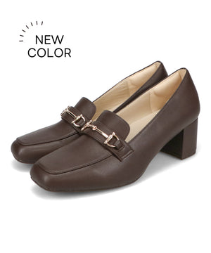 【跳べるパンプス】ビットヒールローファー/跳べるパンプスシリーズ累計150万足突破/R-3214