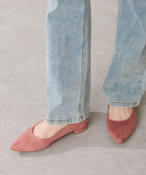 【跳べるパンプス】メタリックラインフラット/跳べるパンプスシリーズ累計150万足突破/R-3218