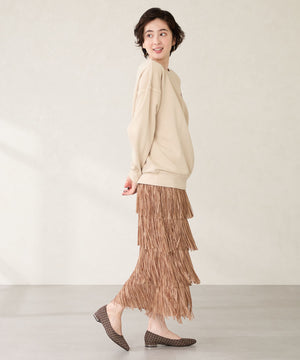 【跳べるパンプス】メタリックラインフラット/跳べるパンプスシリーズ累計150万足突破/R-3218