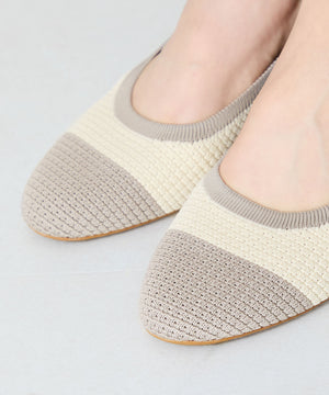 【跳べるパンプス】ラウンドトゥニットヒール/跳べるパンプスシリーズ累計150万足突破/R-3219