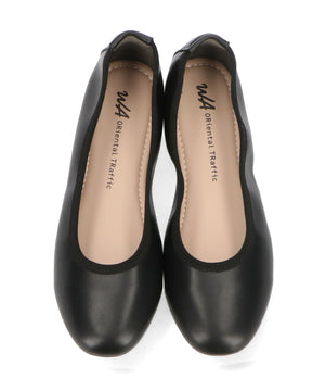 ポケッタブルラウンドトゥパンプス/R-4004