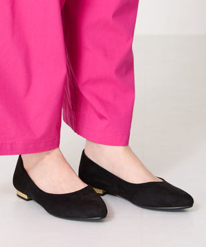 ポインテッドトゥフラットパンプス/R-4007