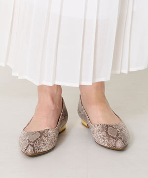 ポインテッドトゥフラットパンプス/R-4007